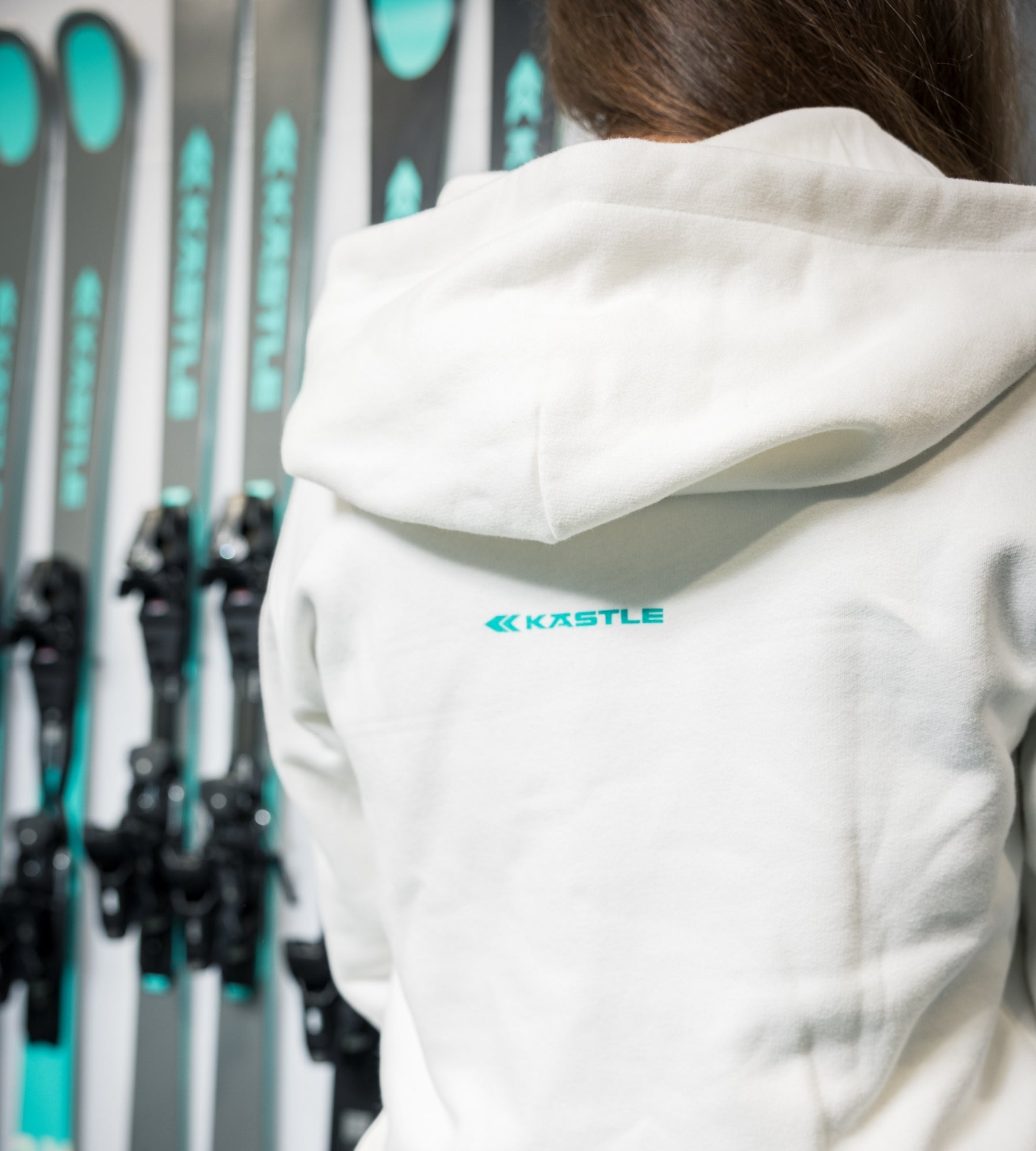 LOGO EVOLUTION ZIP HOODY WOMEN